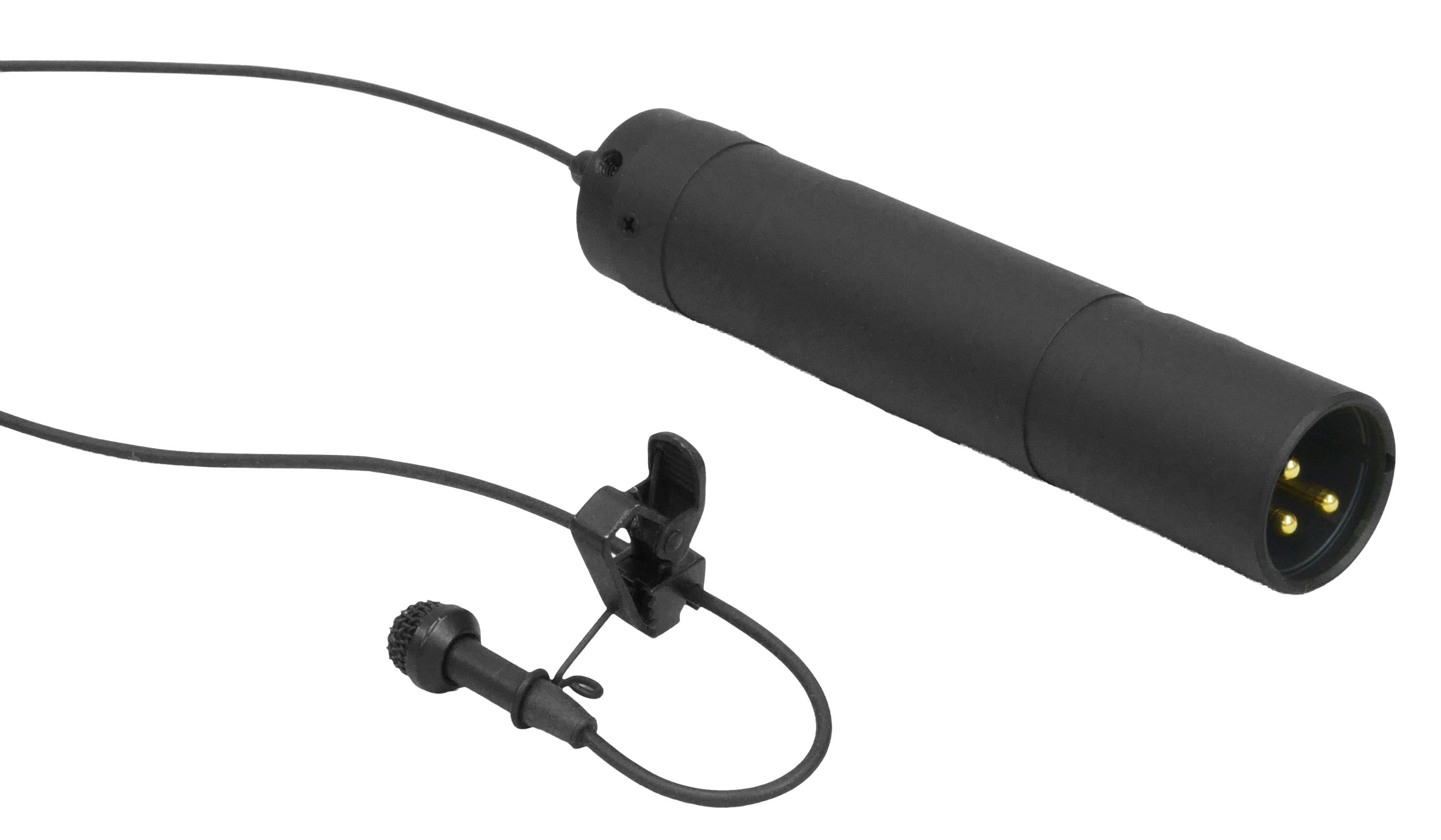 COS-7D Lavalier with Clip, Windshield and XLR